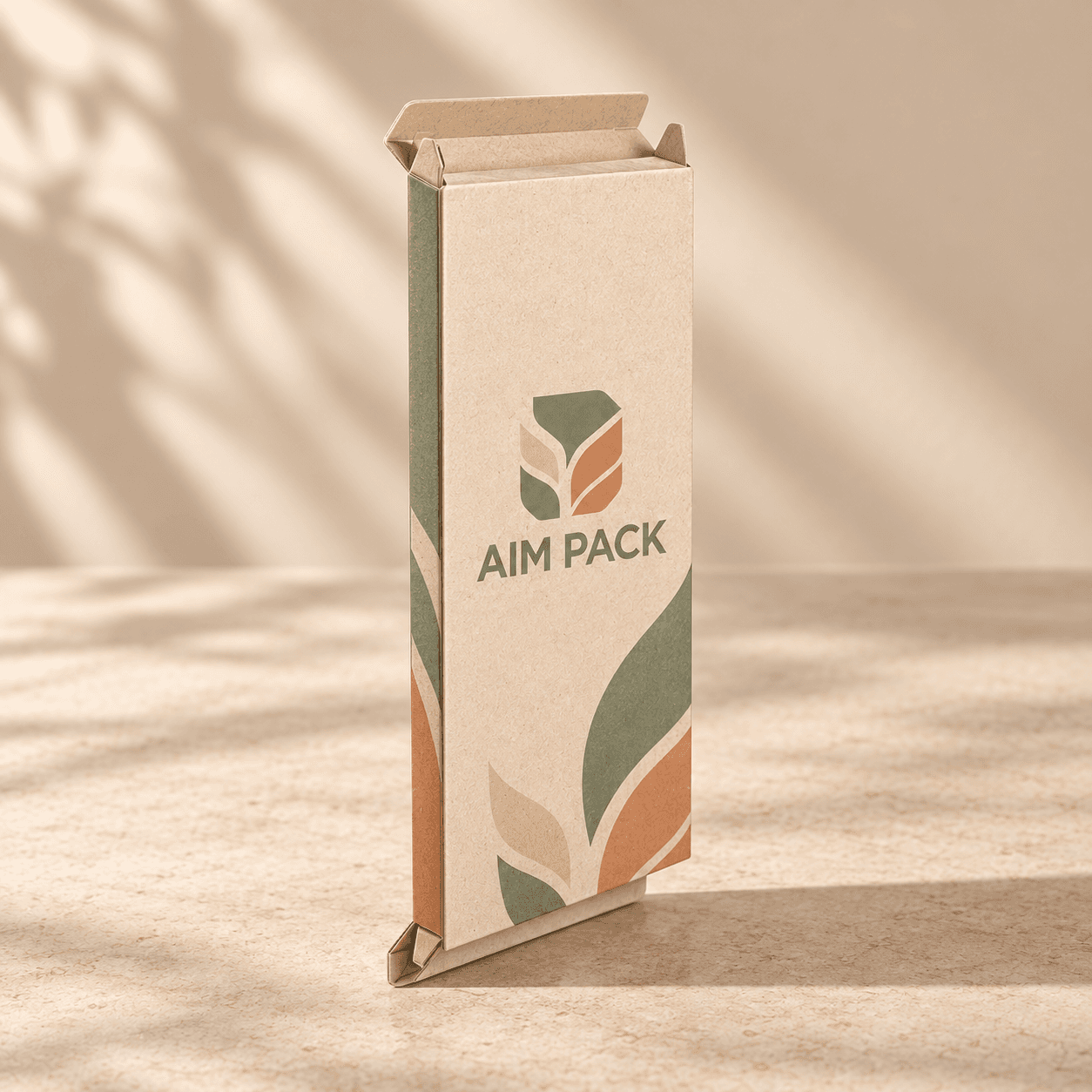 Tuck end slim box · Aero tuck to back