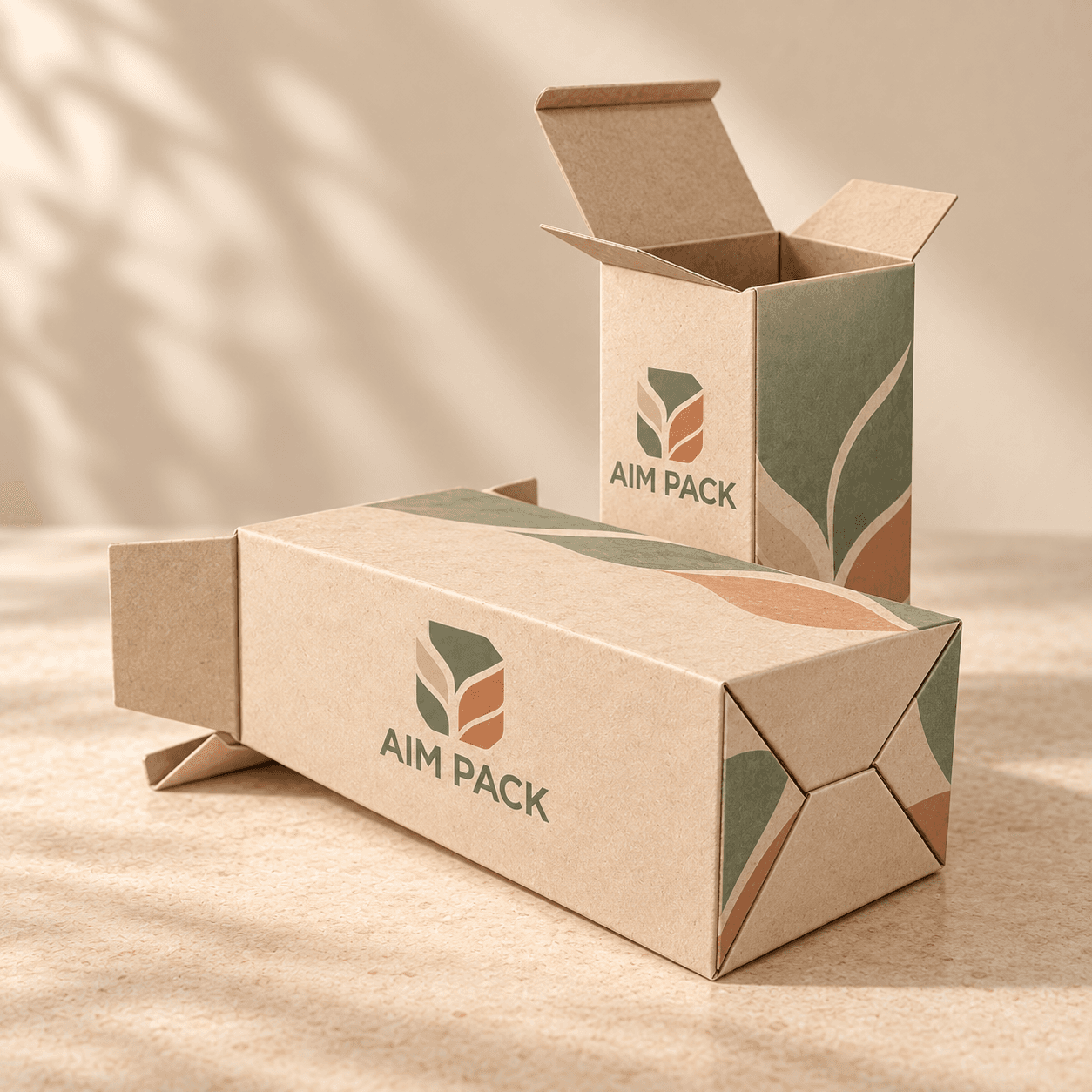 Auto bottom box · Tuck to front
