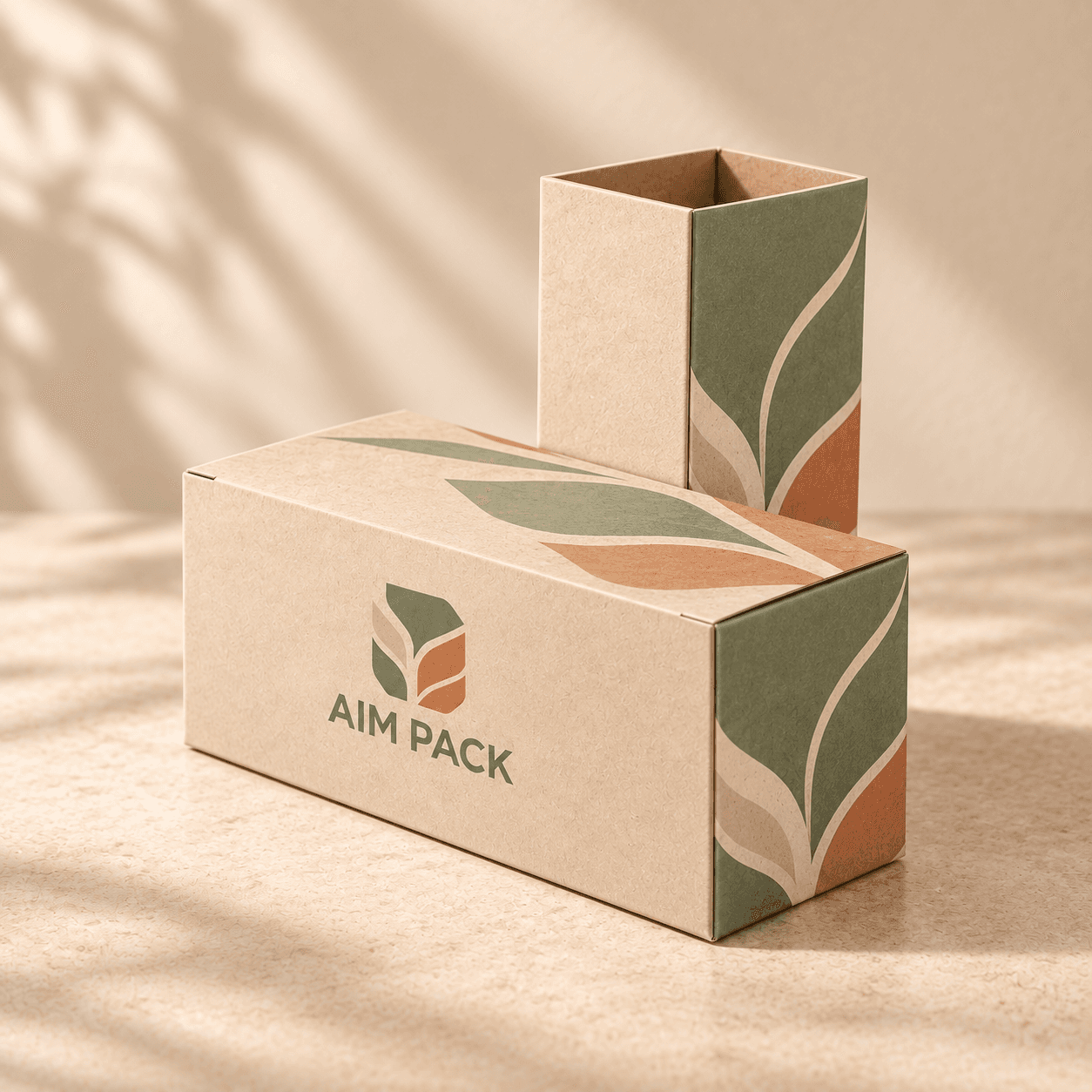 Open end box · Tuck end