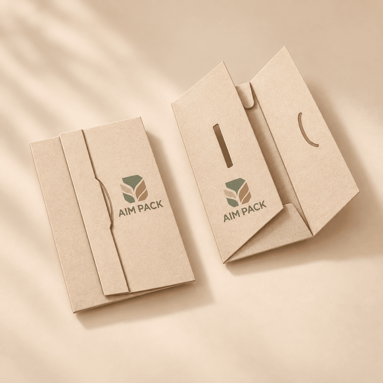 Envelope flat · Overlapping flaps and hook