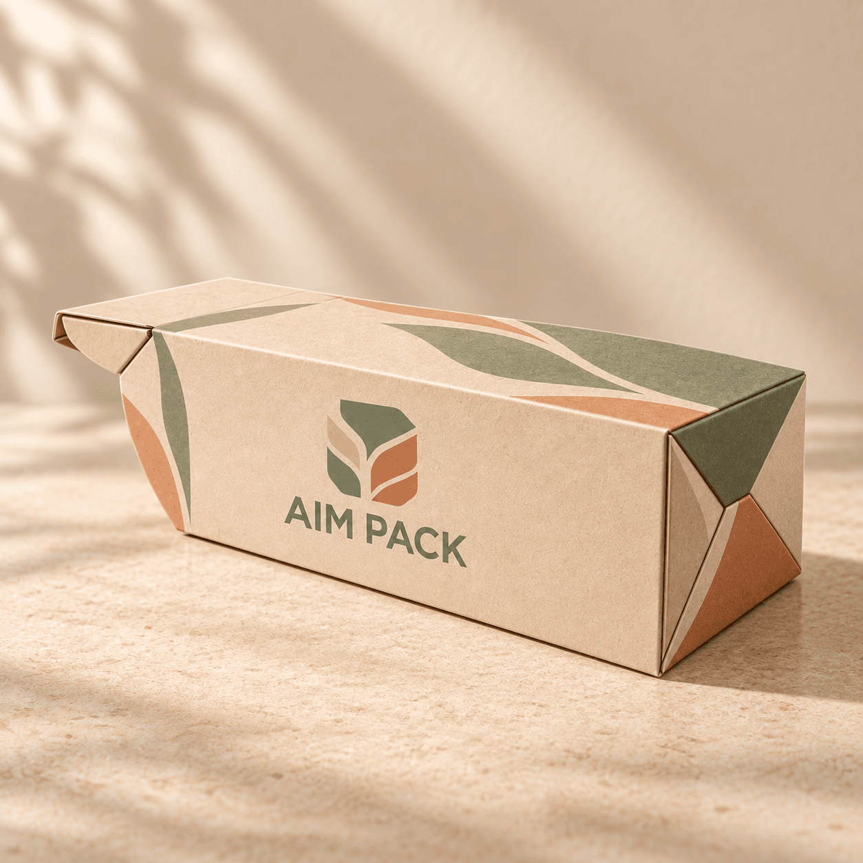 Deluxe bellow box · With locking flap 1-2-3 bottom